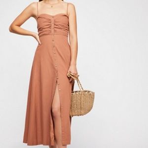 Free People Isha Tube Midi Dress